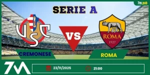 Nhận định Cremonese vs Roma